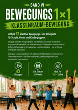 Bewegungs 1×1 Klassenzimmer, Rückseite